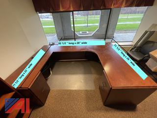 (2) Large Desks